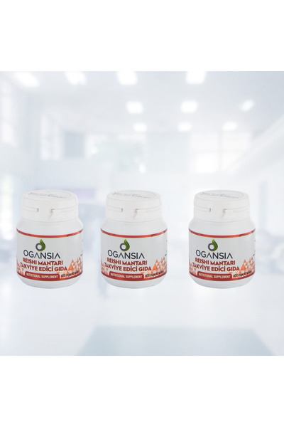 OGANSIA Reıshı Mantarı Tablet 3'lü Set