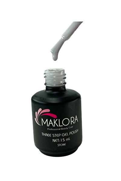 Maklora Kalıcı Oje Three Step Gel 15ml 234 Stone 15 ml