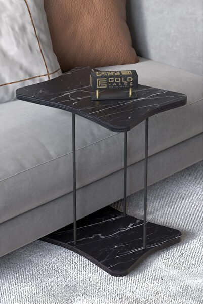 GOLDFALEZ Yan Sehpa Tekerlekli Servis Sehpası Hnd Bendir