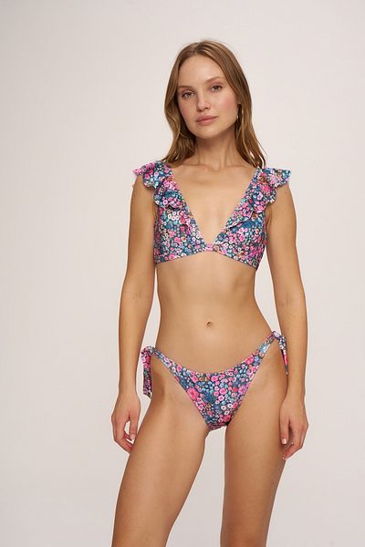 Pierre Cardin Derek Flounce Triangle Bikini Top