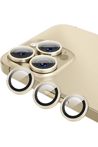 Evax (METAL LENS) Iphone 14 Pro Max / Iphone 14 Pro Uyumlu Kamera Koruyucu Le...
