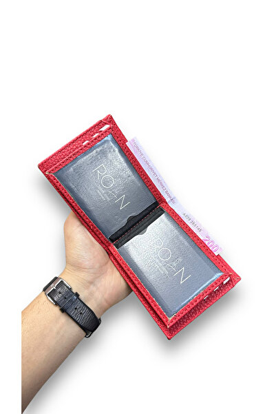 Roan Vegan Deri Erkek Cüzdanı! 9 Kart Cebi, Şeffaf Kimlik Bölümleri Kâğıt Para Cebi ve Fazlası