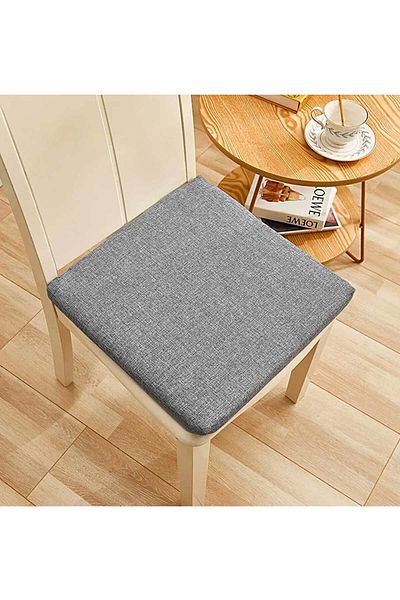 RevuBaby Pernă pentru scaun Pernă confortabilă Scaun scaun Bantă de catifelare 40x40CM Grosime 4CM
