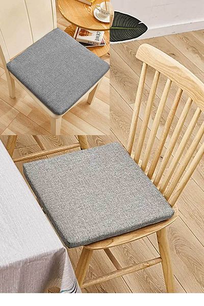 RevuBaby Pernă pentru scaun Pernă confortabilă Scaun scaun Bantă de catifelare 40x40CM Grosime 4CM