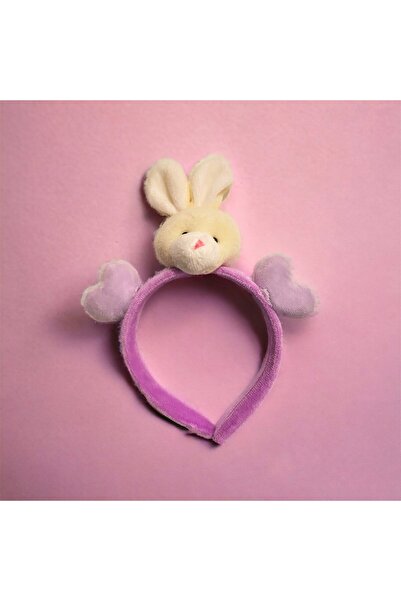 The Cloudish Shop Tiara pentru copii de pluș IEPURE INIMĂ