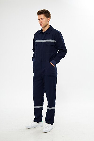 mervem Bütün Tulum 16/12 Gabardin %100 Pamuk Reflektörlü