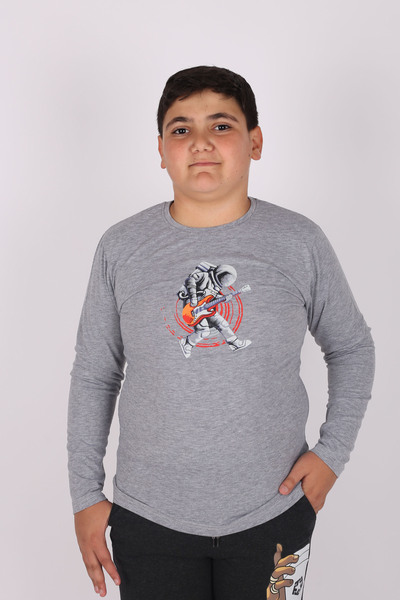 çiko kids Unisex gitarista astronaut Štampano dugih rukava okrugla kragna Osn...
