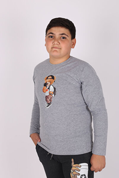 çiko kids Tricou de bază pentru copii, unisex, cu mânecă lungă, cu imprimeu c...