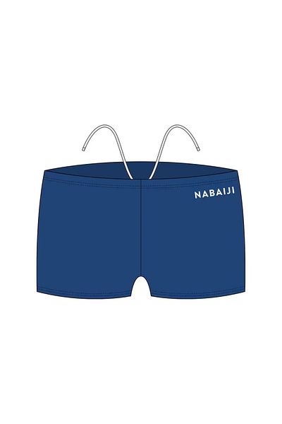 Decathlon Costum de baie boxer pentru copii NABAIJI - Albastru - 100 BASIC