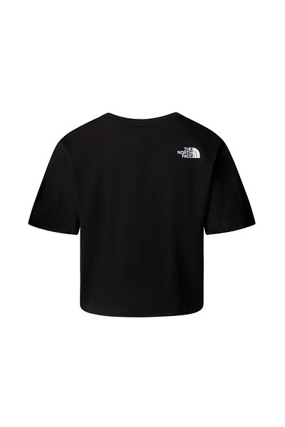 THE NORTH FACE e W S/s Cropped Fine Tee Tricou negru pentru femei Nf0a87nbjk31