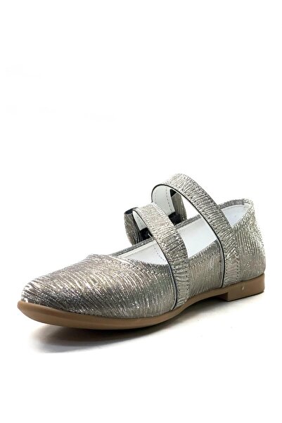 Tuğba Ortopedi 2226-2 Orthopedic Girl's Bronze Ballerinas