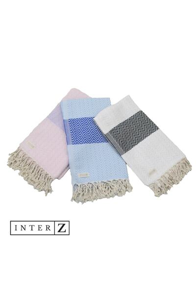 MELONIE 100% Cotton Beach Towel, Xxl 100x180cm, Marmaris, Pink Lilac