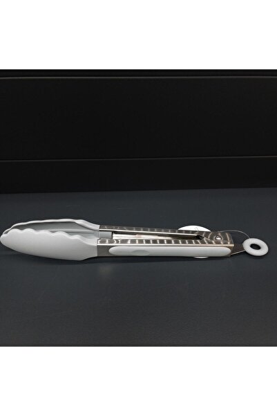 oğuz toptan Steel Body Silicone Meat Tongs