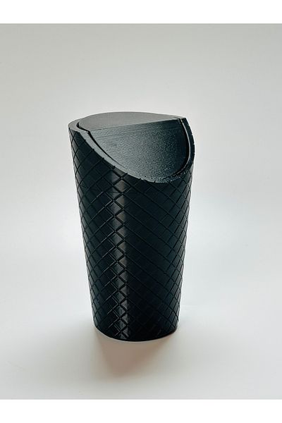 OKSCRAFT In-Car Cup Holder Trash Can - Organizer Trash Can with Lid - Auto Accessory Trash Can
