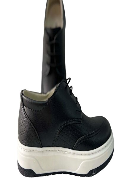 Riccotarz Boy's Lace-up Black Classic Shoes Size 24-40