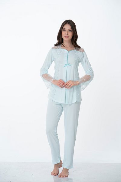 by İGP Set de pijamale din dantela de maternitate din bumbac