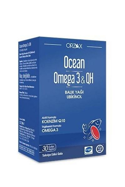 Ocean Omega 3 QH - 30 Capsules Food Supplement