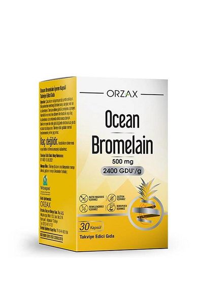Ocean Orzax Ocean Bromelain 30 Capsules