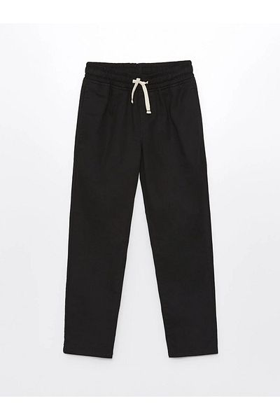 LC Waikiki LCW Kids Elastic Waist Linen Blended Boy's Trousers
