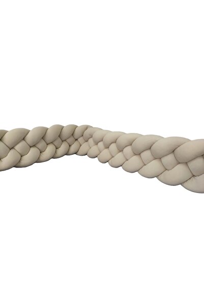 mee-like حماية محبوكة 360 سم 4 قطع موديل محبوك - مناسب لسرير الأطفال 60x120 أو 70x110