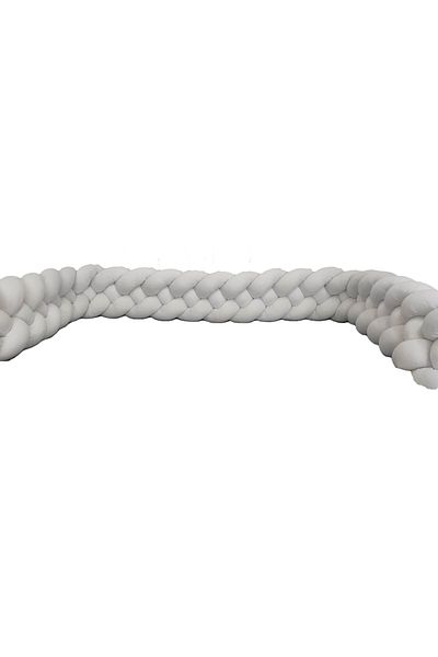 mee-like Braid Protection 580 cm 4-Piece Braid Model - Suitable for 120x200 Montessori Bedding