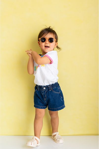 SOLEDA 6-12 Years Old Shepherd Sunglasses Blush