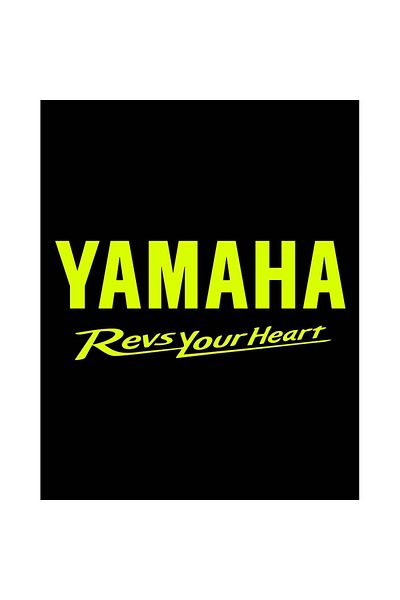 Z zepplin Yamaha Revs Your Heart Patch mare pe spate