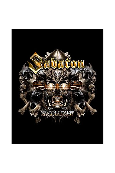 Z zepplin Patch pentru spate mare Sabaton Metalizer