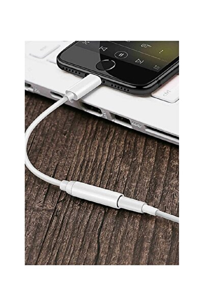 Genel Markalar Lightning 3.5 mm Kulaklık Jakı Adaptörü Iphone  Ipad Uyumlu Çe...
