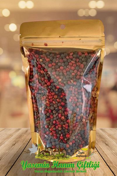 Yasemin Hanım Çiftliği Organic Colored Grain Black Pepper 150 Gr
