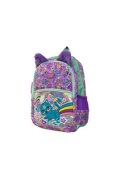 MUGGLE MU-7372 Kedi 3 Compartment School Backpack