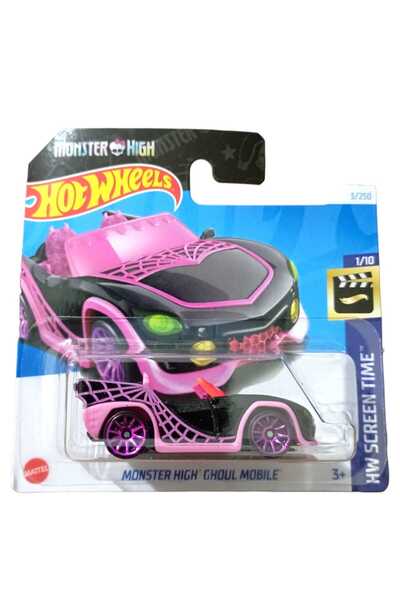 HOT WHEELS MONSTER HIGH GHOUL (SİYAH) MOBILE TEKLİ ARABALAR 2024 SERİSİ ORİJİNAL HOT WHEELS