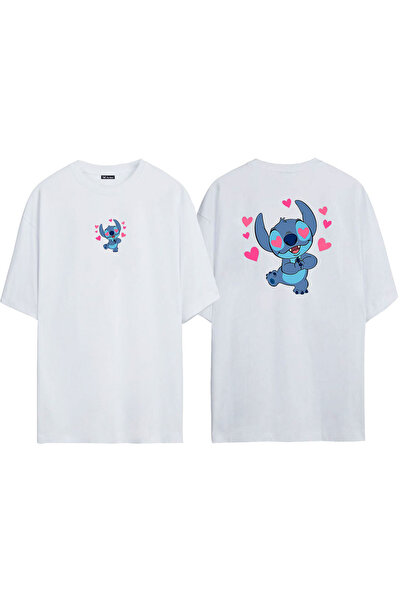 THEWERT Unisex Experiment 626 Lilo Pelekai Lilo Disney Tricou supradimensiona...