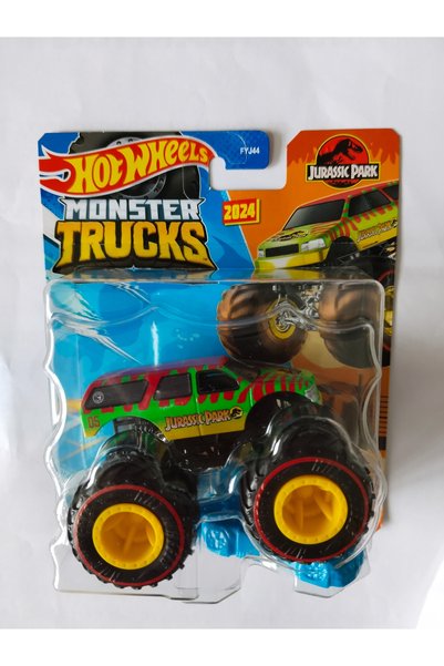 HOT WHEELS Monster Trucks Jurassic Park 2024 Yeni Seri 1:64
