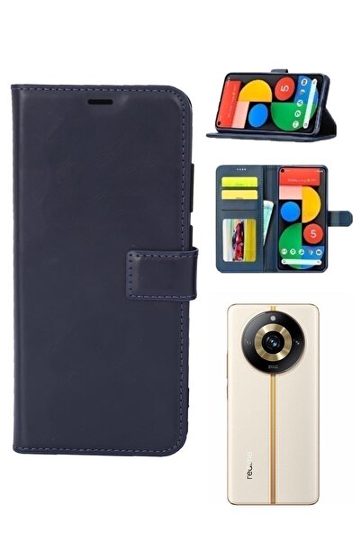 realme 11 Pro Kamera Korumalı Cüzdanlı Ve Kapaklı Kılıf