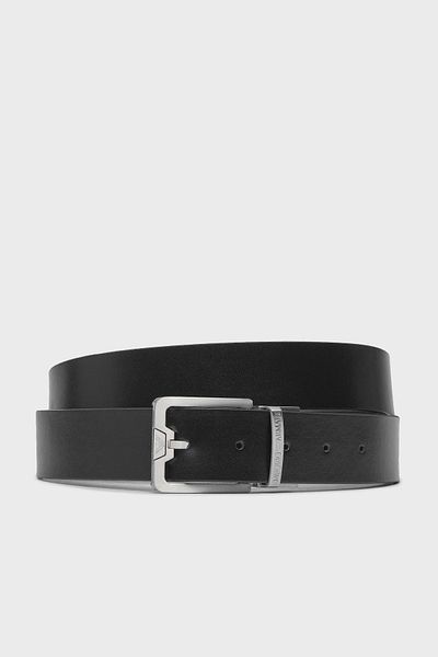 Emporio Armani Γνήσιο δέρμα εμπριμέ ζώνη ανδρική ζώνη Y4s502 Y221e 81386