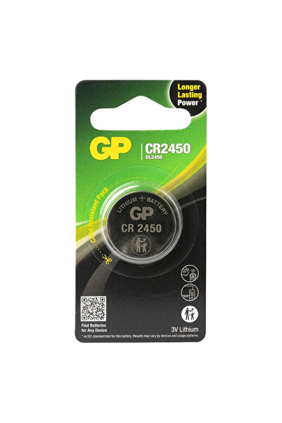 babikamium Gp Batterıes 3v Cr2450 Bmw Volvo Ford Smart Kumanda Pili Para Pil