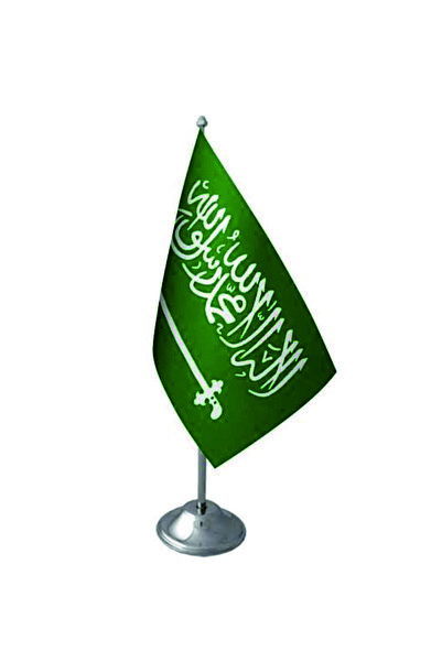 tasarım harikaları Tekli masa bayrağı Suudi Arabistan