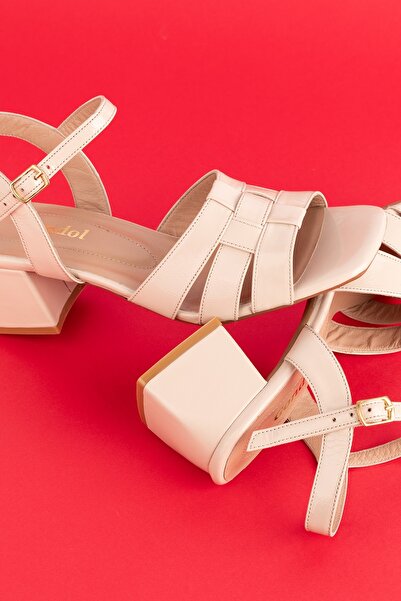 Gondol Kadın Hakiki Deri Topuklu Ayakkabı Ast.6130