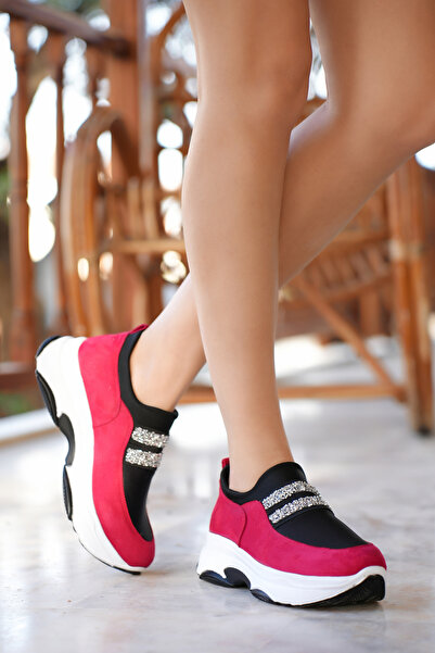 Madam Tarz Drew Thick Sole Daily Stoned Stretch Sports 5Cm