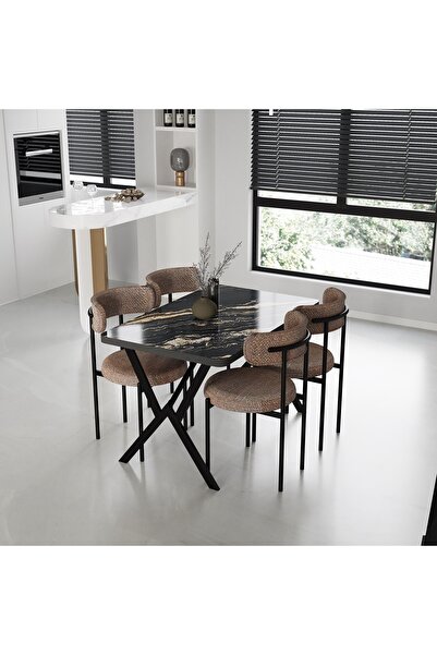 Dekoroom's MOON MUTFAK MASA SANDALYE TAKIM