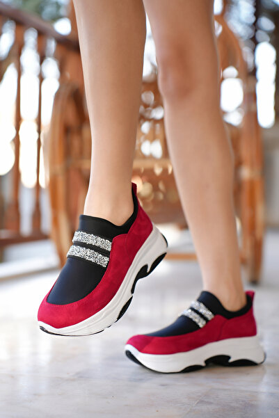 Madam Tarz Drew Thick Sole Daily Stoned Stretch Sports 5Cm