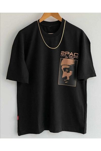 Revasser 2PAC Colorful Custom Printed Unisex Oversize Cotton Combed T-Shirt