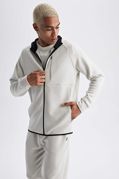 DeFacto Men's Cardigan Stone A6956Ax/Bg715