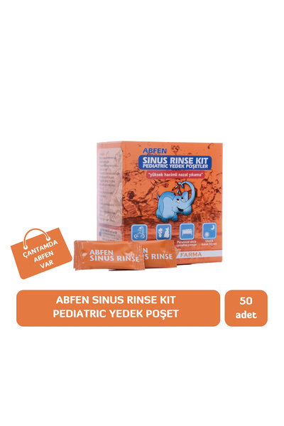 Abfen Farma Sinus Rinse Pediatric Kit Yedek Poşetleri