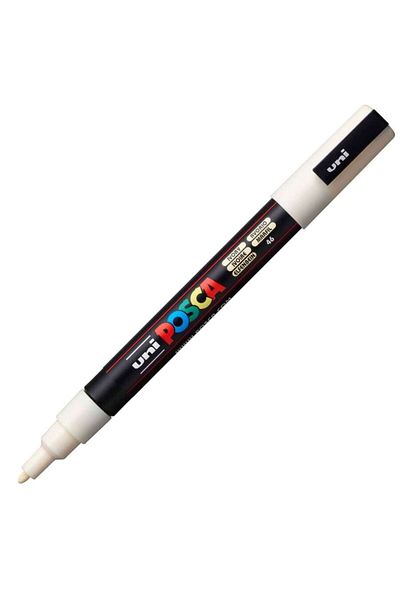 Uni Pc-3M Posca Marker - 0.9-1.3mm Ivory
