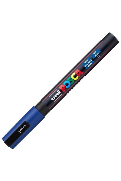 Uni Pc-3M Posca Marker - 0.9-1.3mm Blue