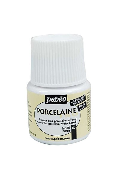 Pebeo Porcelaine 150 Porselen Boyası 45 ml Ivory
