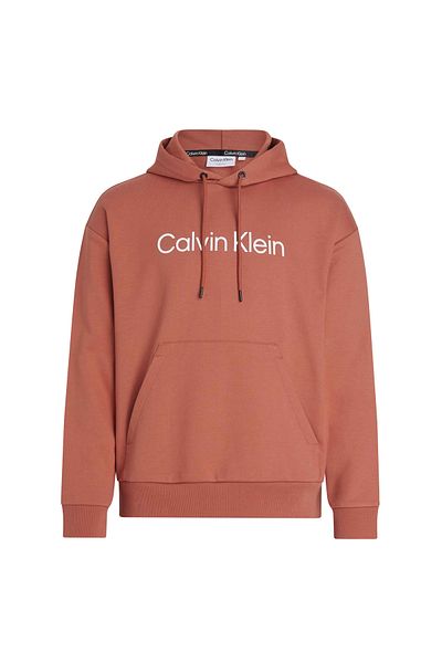 Calvin Klein Orange Hood Collar Men's Sweatshirt - K10K 111345 S0B