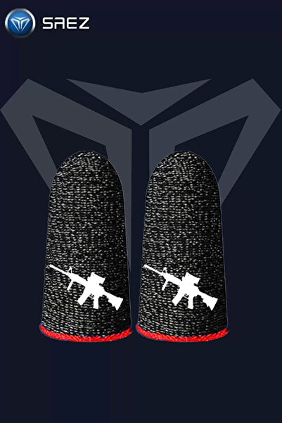 Saez E-spor Parmak Eldivenleri - M4 Baskılı Pubg Oyun Eldiveni Ter Geçirmez 1...